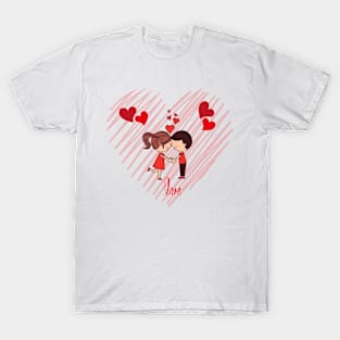 love is love for Valentine's Day T-Shirt